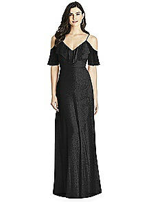 Dessy Shimmer Bridesmaid Dress 3020LS