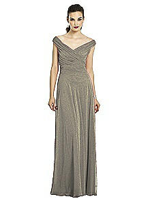 After Six Shimmer Bridesmaids Dress 6667LS