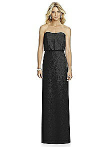 After Six Shimmer Bridesmaid Dress 6761LS