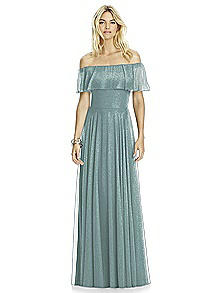 After Six Shimmer Bridesmaid Dress 6763LS