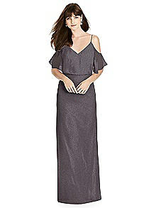 After Six Shimmer Bridesmaid Dress 6781LS