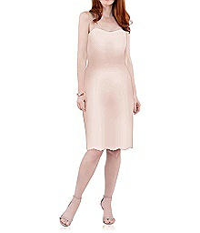 Strapless Lace Over Satin Cocktail Dress - Dessy 2911