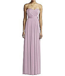 Strapless Sweetheart Jersey Dress with Sash - Jenny Yoo JY503