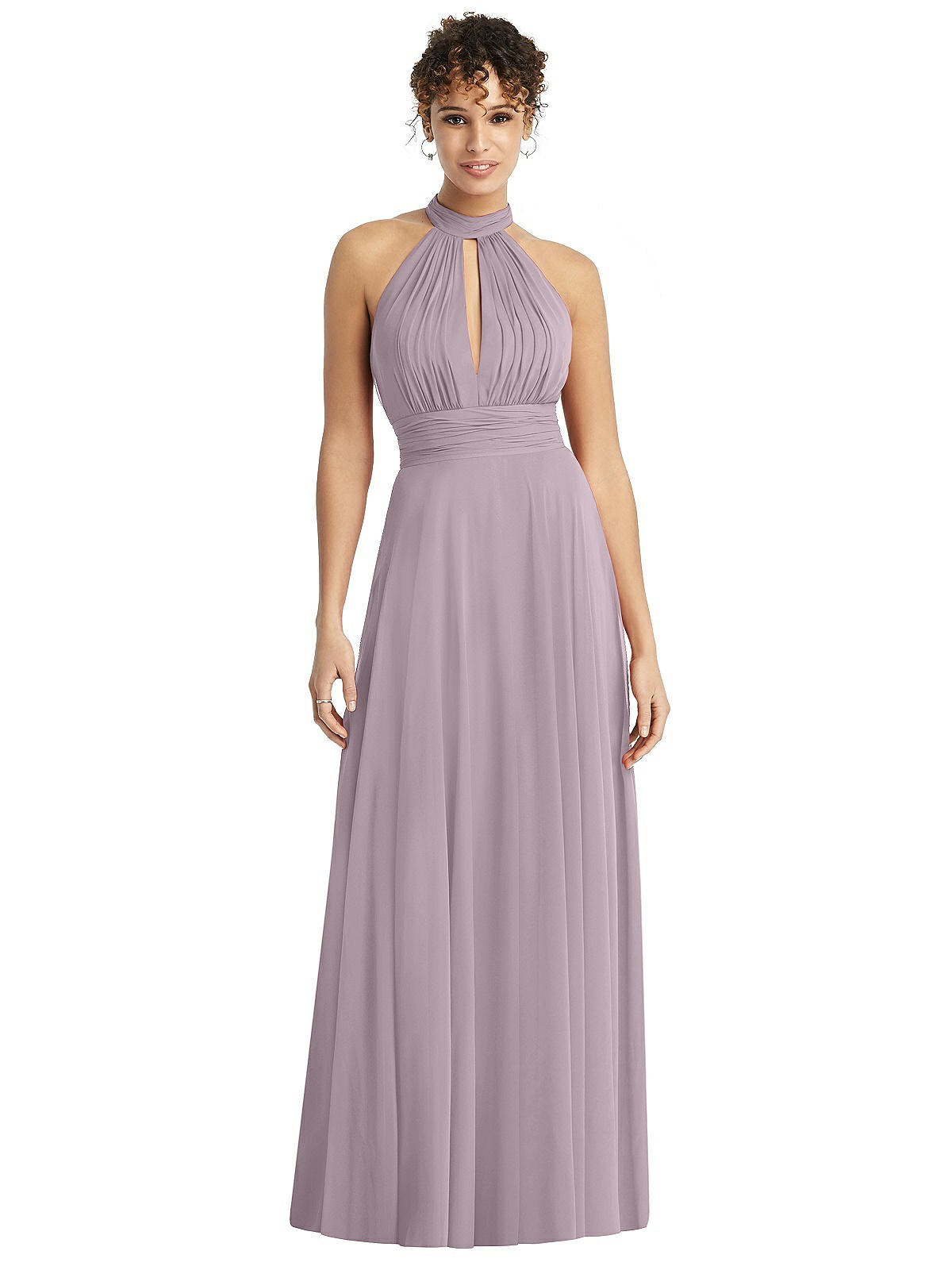Purple Halter Dress Long on Sale, 50 