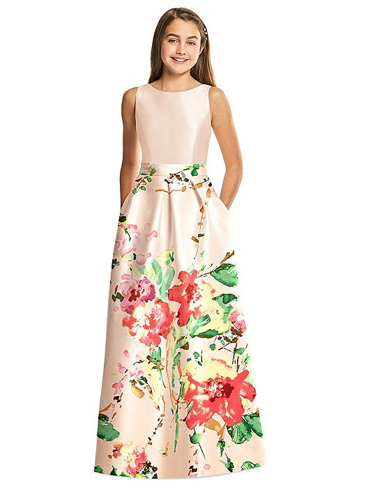 blush junior dresses