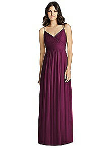 purple maroon dress