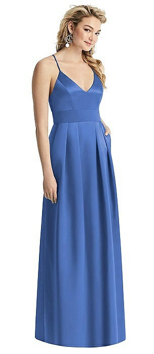 cornflower bridesmaid dresses