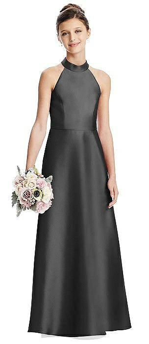 pewter bridesmaid dresses