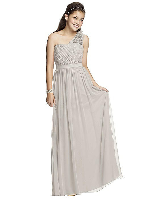 one shoulder junior bridesmaid dresses