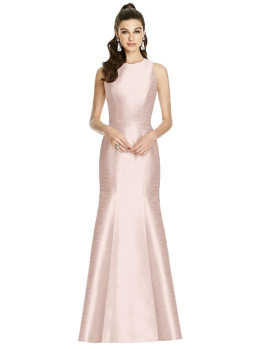 alfred sung dupioni a line gown