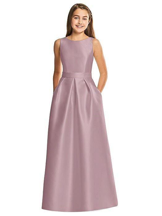 dusty blue jr bridesmaid dresses