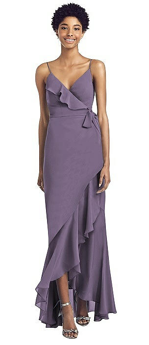 dark lavender bridesmaid dresses