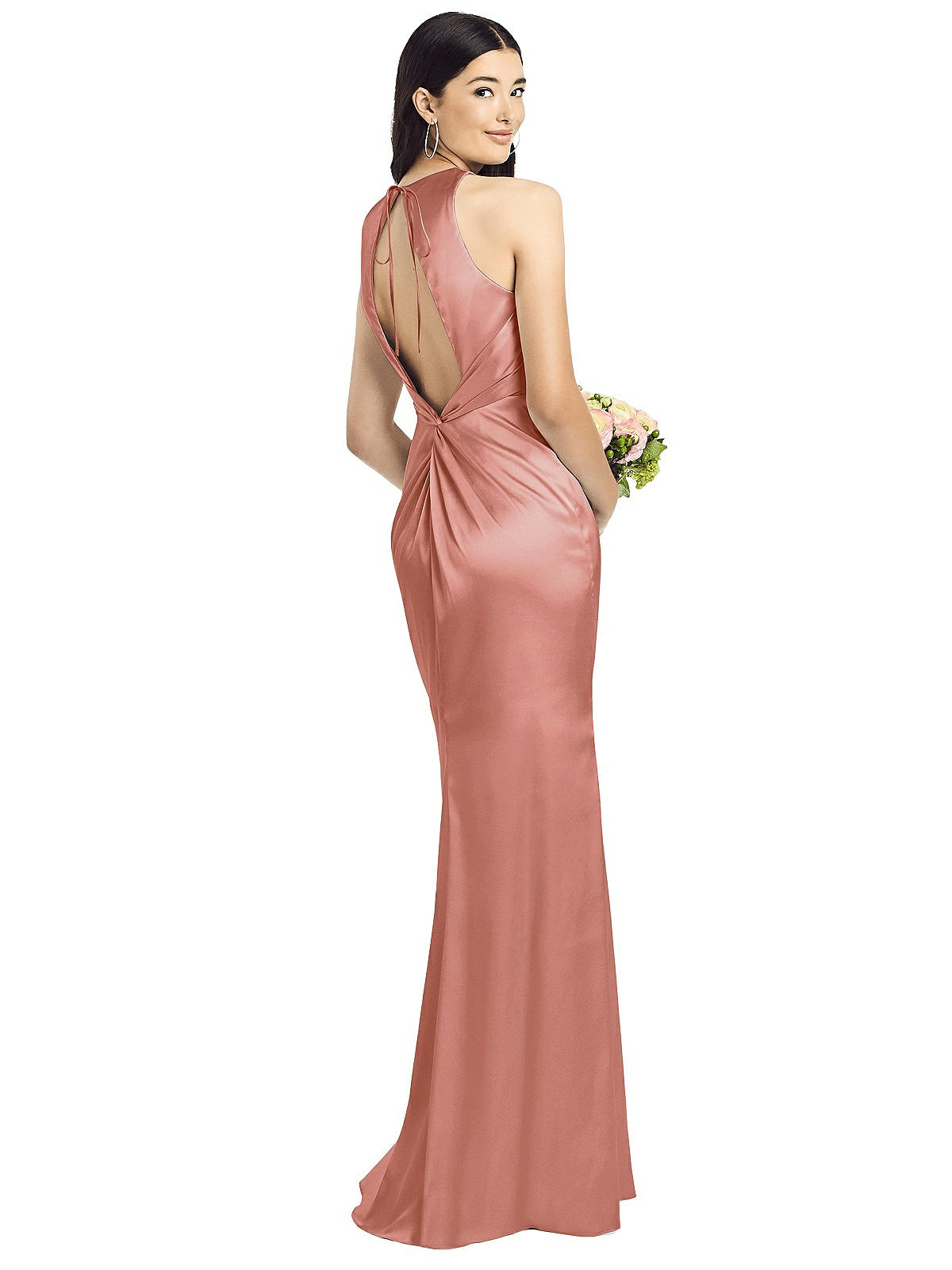 maxi dress front open