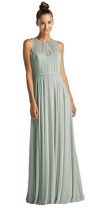 lux chiffon bridesmaid dresses