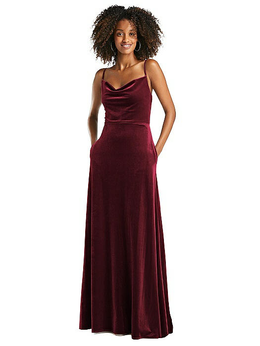 cowl gown styles