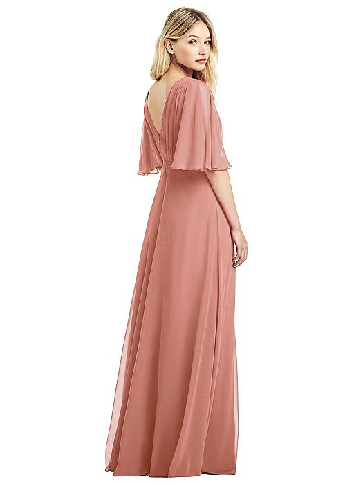 jenny packham lux chiffon gown