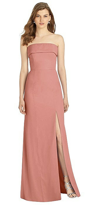 open back gown