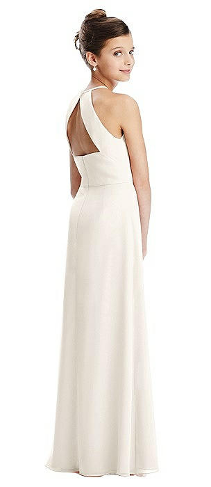 white junior bridesmaid dresses