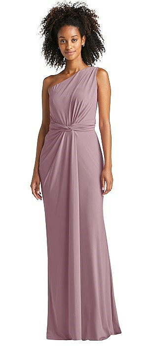 dusty rose mermaid bridesmaid dresses