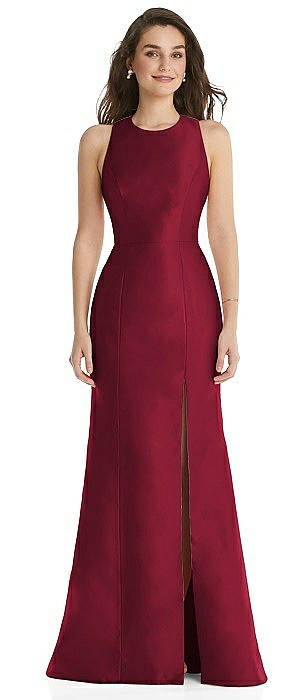 bridesmaid dresses red and white