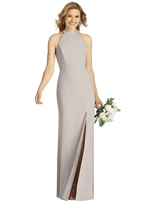 cutout halter dress
