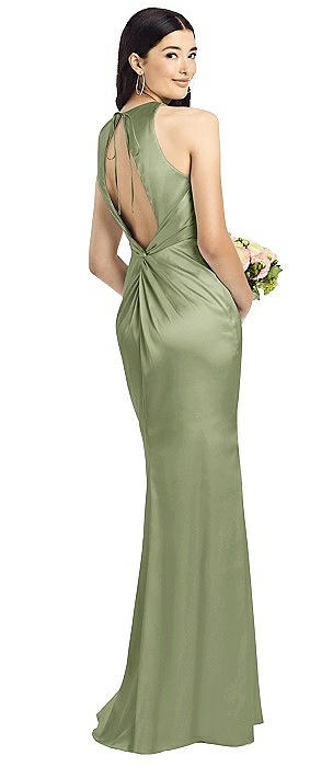 green slip dresses