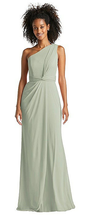 pale green maxi dress