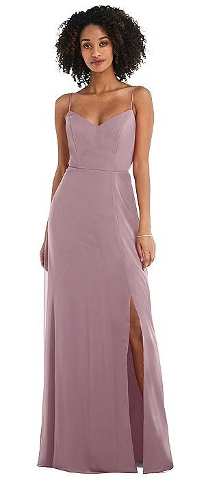 dusty rose dress