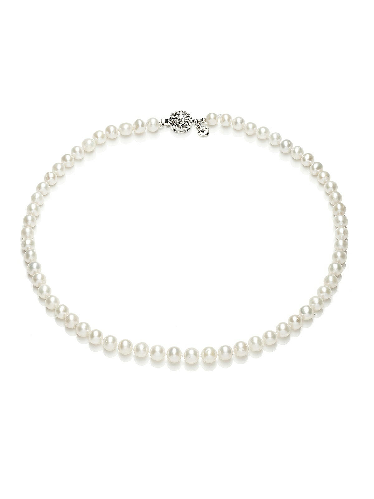 Genuine Freshwater Pearl Necklace - 18 inch | The Dessy Group
