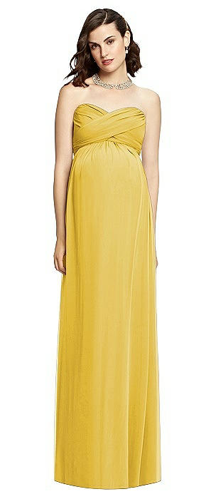 Yellow Maternity Bridesmaid Dresses 