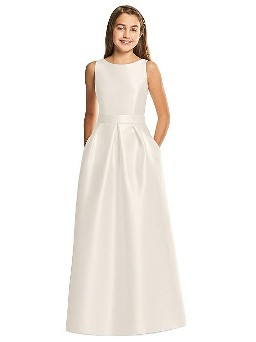 Junior Bridesmaid Dresses Ivory 