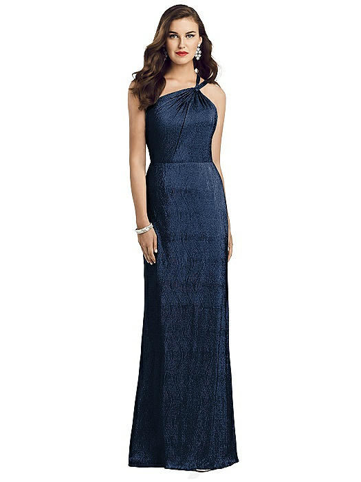 dessy one shoulder