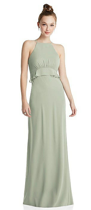empire waist green dress