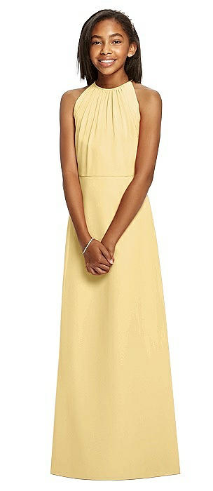 yellow junior dresses