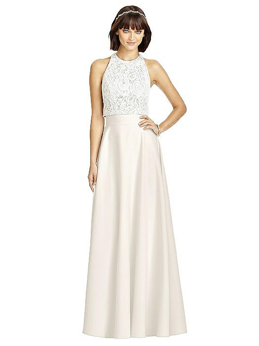 maxi skirt ivory