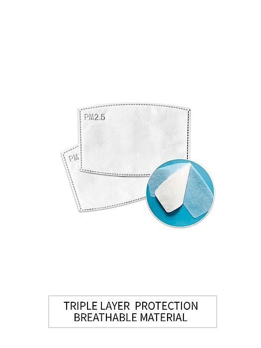 Triple Layer Face Mask Filters