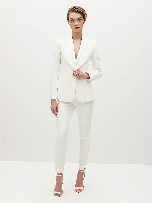 Women's White Tuxedo by SuitShop
