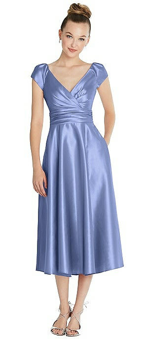 periwinkle bridesmaid dress