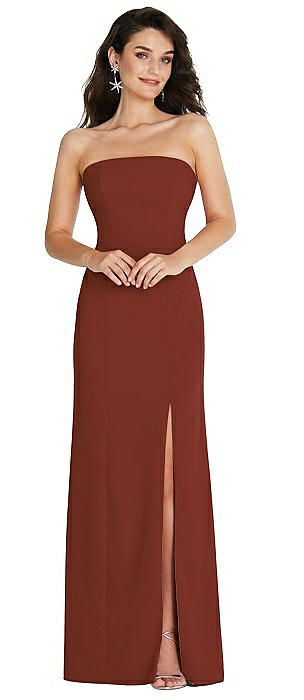 rust colour bridesmaid dresses