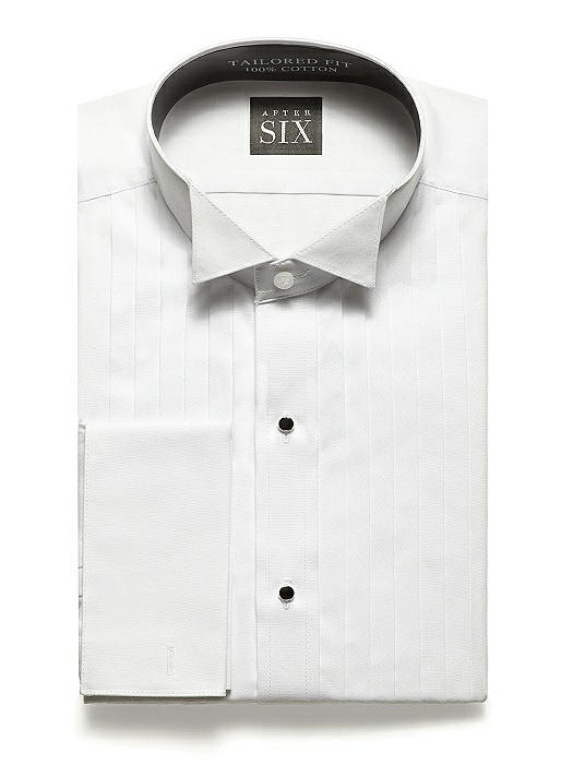 Wing Collar Tuxedo Shirt - The Graham by After Six