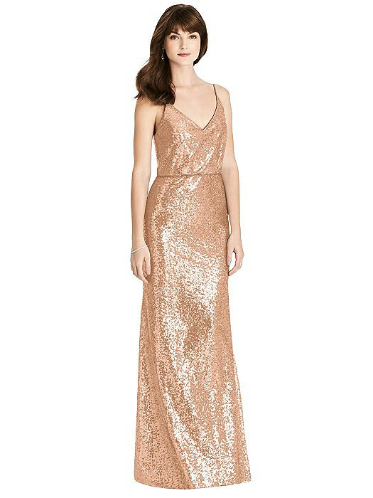 full sequin bridesmaid dress