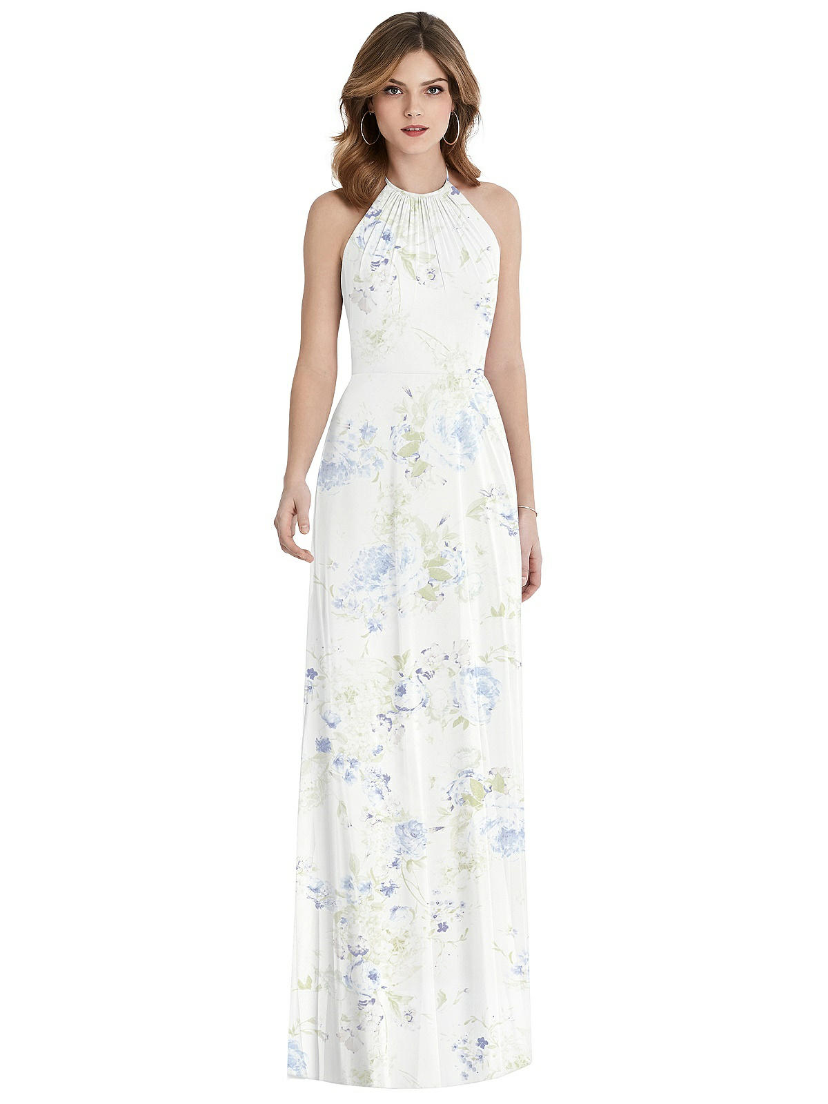 tie back halter dress