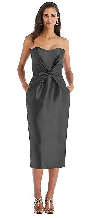 lace midi dress tadashi shoji