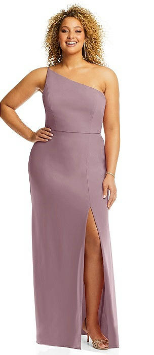 long dusty rose bridesmaid dresses