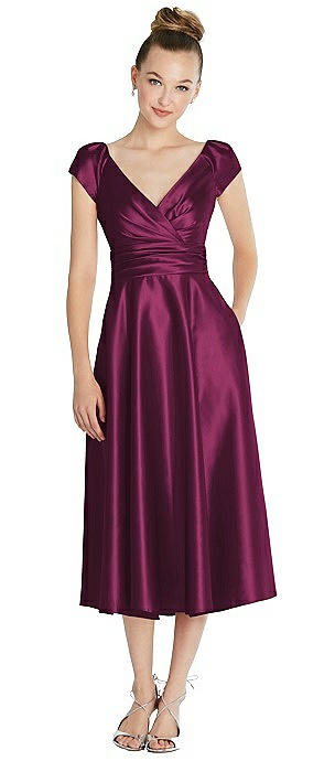 ruby bridesmaid dresses