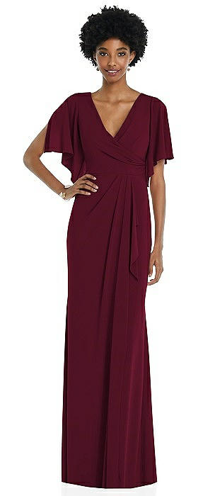 jersey bridesmaid dress