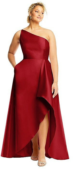 garnet bridesmaid dresses