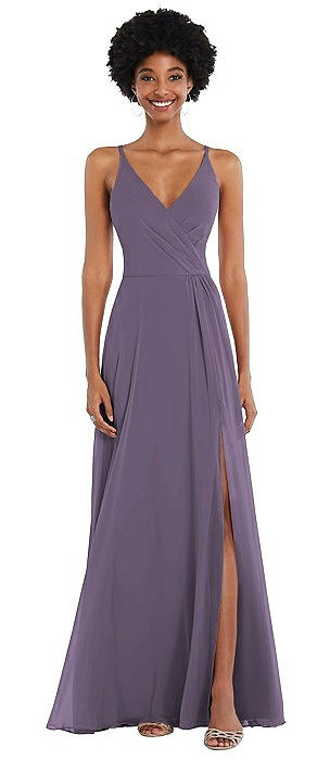 Lavender Wrap \u0026 Surplice Bridesmaid Dresses | The Dessy Group
