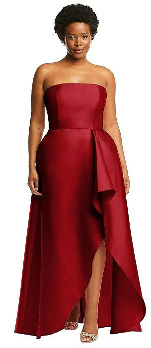 garnet bridesmaid dresses