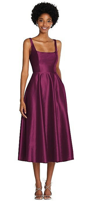 ruby bridesmaid dresses